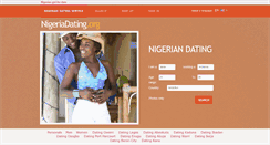 Desktop Screenshot of nigeriadating.org
